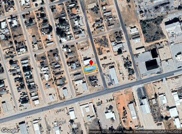 1108 Sw 3Rd St, Andrews, TX Parcel Map