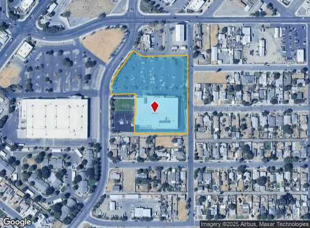 275 W Forest Ave, Coalinga, CA Parcel Map
