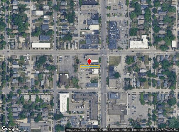  2418 Central Ave Ne, Minneapolis, MN Parcel Map