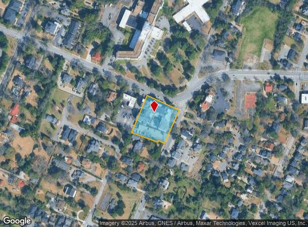  2110 Walton Way, Augusta, GA Parcel Map