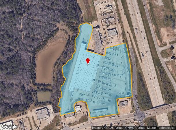  12605 S Interstate 45 N, Willis, TX Parcel Map