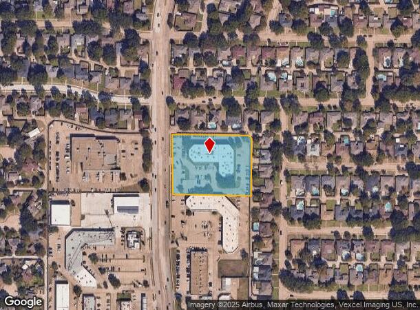  3740 N Josey Ln, Carrollton, TX Parcel Map