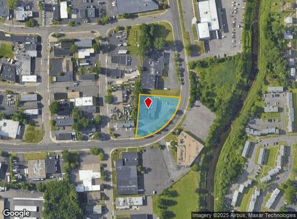  100 Shield St, West Hartford, CT Parcel Map