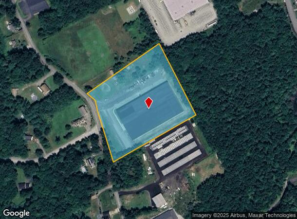 374 West St, Uxbridge, MA Parcel Map