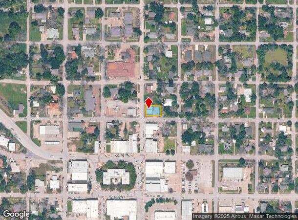  300 N Washington St, Kaufman, TX Parcel Map