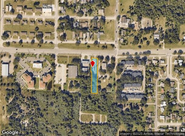  665 E University Blvd, Melbourne, FL Parcel Map