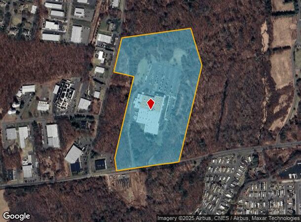  201 W Queen St, Southington, CT Parcel Map