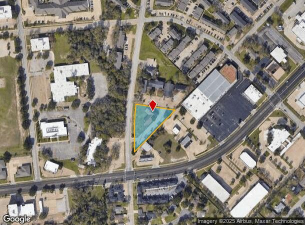 1707 Broadmoor Dr, Bryan, TX Parcel Map