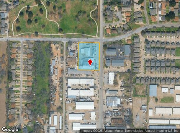 500 N Bowen Rd, Arlington, TX Parcel Map
