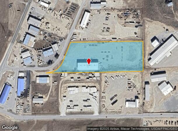 1855 Skyview Dr, Casper, WY Parcel Map