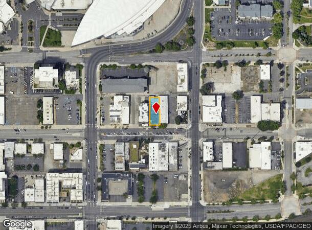  18 W Main Ave, Spokane, WA Parcel Map