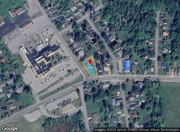  2 Hospital Dr, Massena, NY Parcel Map