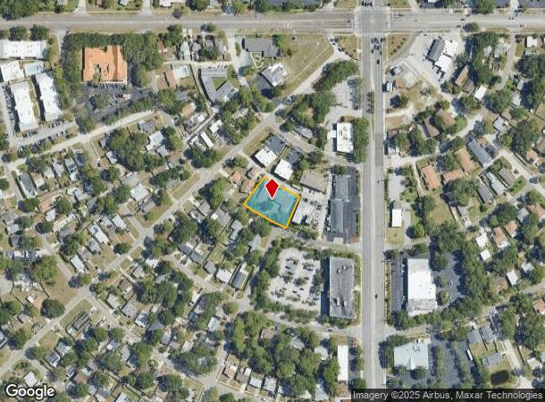  129 Sw Madison Cir N, Saint Petersburg, FL Parcel Map