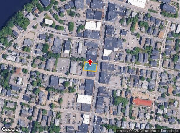 361 Moody St, Waltham, MA Parcel Map