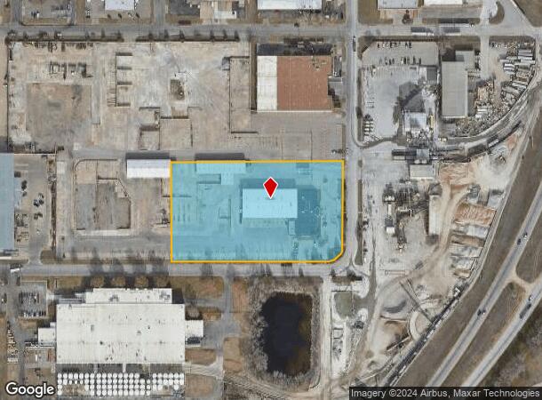  2060 E Tulsa St, Wichita, KS Parcel Map