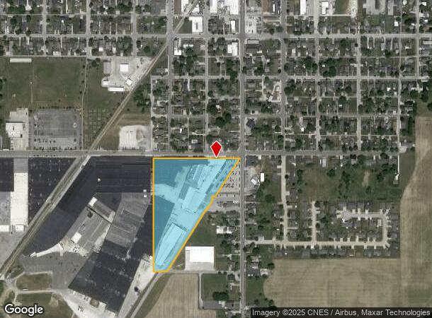 123 W Sycamore St, Coldwater, OH Parcel Map