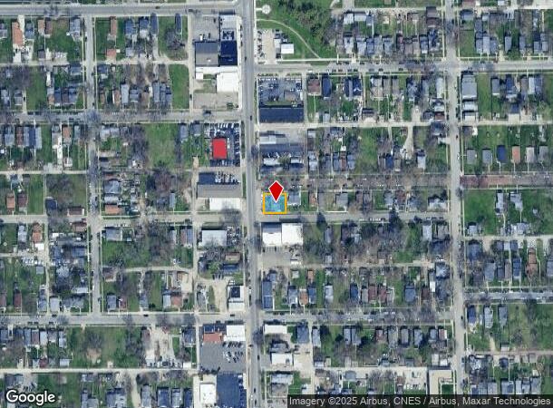  2125 Fairfield Ave, Fort Wayne, IN Parcel Map