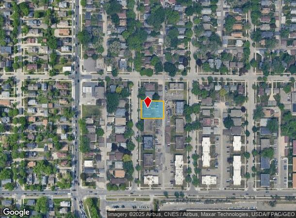  1841 Ulysses St Ne, Minneapolis, MN Parcel Map