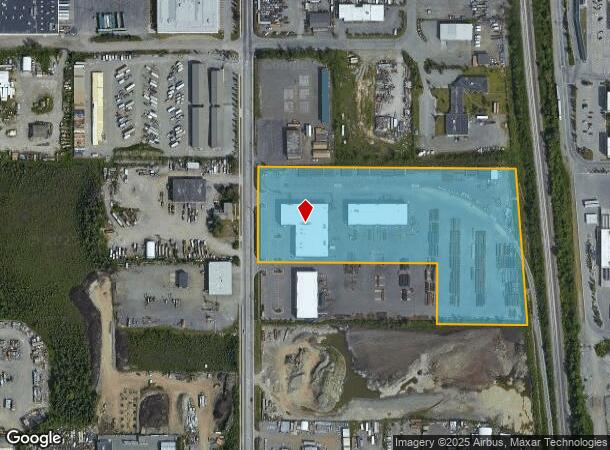 8875 King St, Anchorage, AK Parcel Map