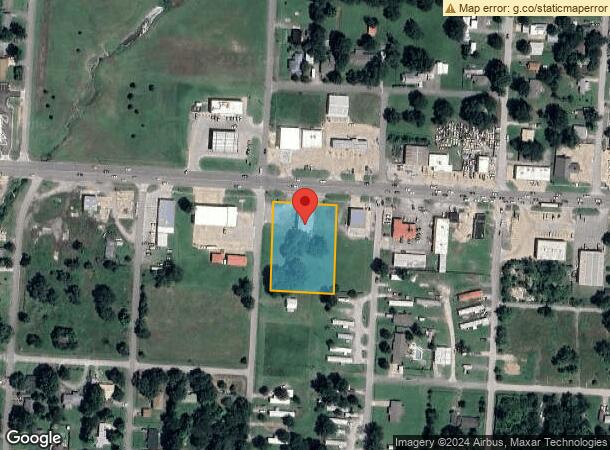  705 W Cherokee St, Wagoner, OK Parcel Map