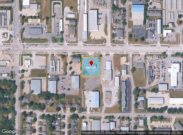 1105 E 23Rd St, Lawrence, KS Parcel Map