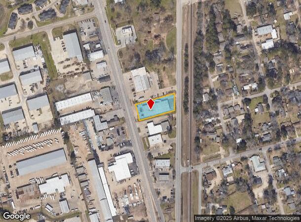 830 S Frazier St, Conroe, TX Parcel Map