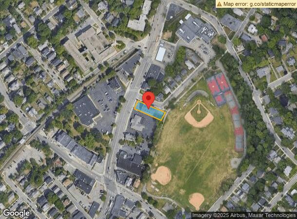  1996 Centre St, West Roxbury, MA Parcel Map