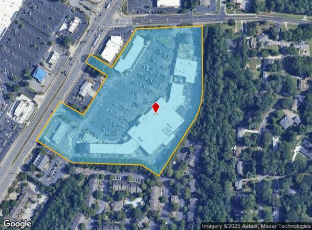 2100 Roswell Rd, Marietta, GA Parcel Map