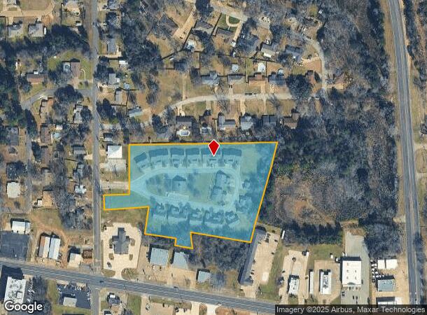  108 N Lee Dr, Gladewater, TX Parcel Map