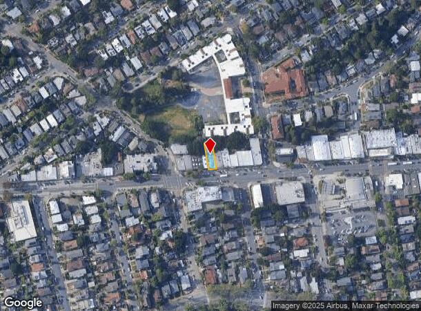  1767 Solano Ave, Berkeley, CA Parcel Map