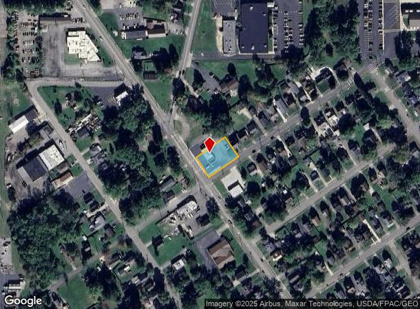  1107 N Main St, Niles, OH Parcel Map