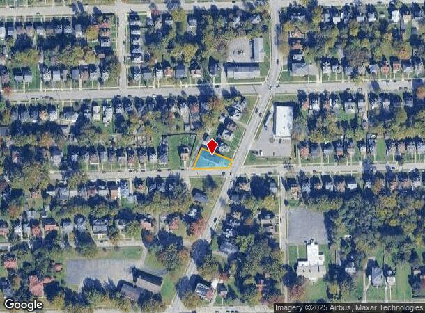 1101 Highland Ave, New Castle, PA Parcel Map