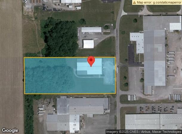  1255 Industrial Dr, Van Wert, OH Parcel Map