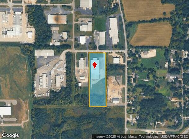  420 Portage Blvd, Kent, OH Parcel Map