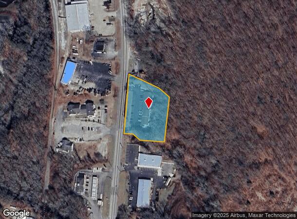  107 Route 32, North Franklin, CT Parcel Map