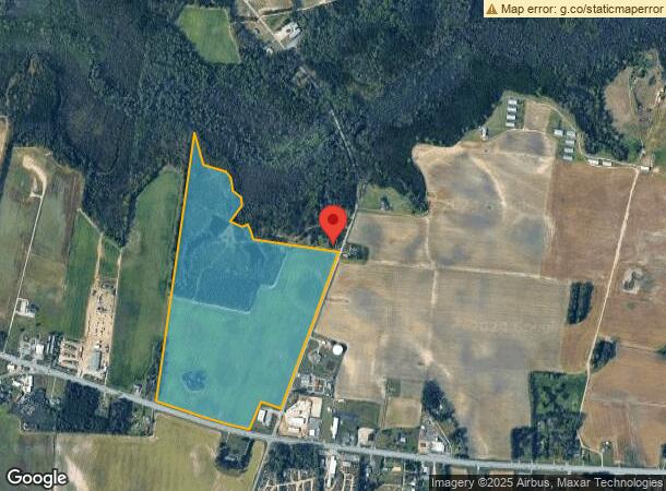  216 N Center Rd, Hartsville, SC Parcel Map