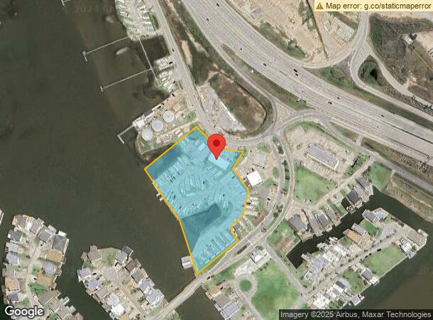  331 Jones Lake Rd, Galveston, TX Parcel Map