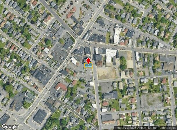  110 Chestnut St, Dunmore, PA Parcel Map
