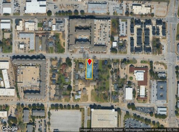 806 W Abram St, Arlington, TX Parcel Map