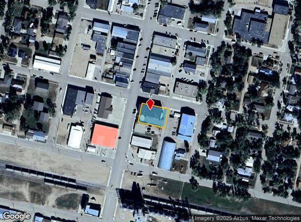  101 N Main St, Crosby, ND Parcel Map