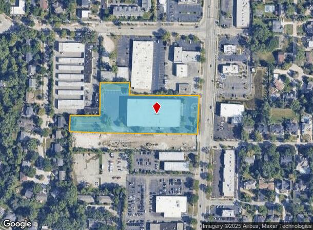  1718 Waukegan Rd, Glenview, IL Parcel Map