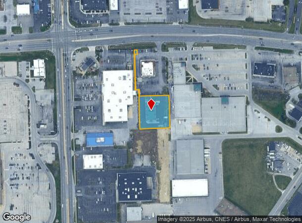  522 E Coliseum Blvd, Fort Wayne, IN Parcel Map