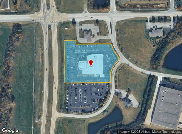 1251 Quaker Blvd, Plainfield, IN Parcel Map