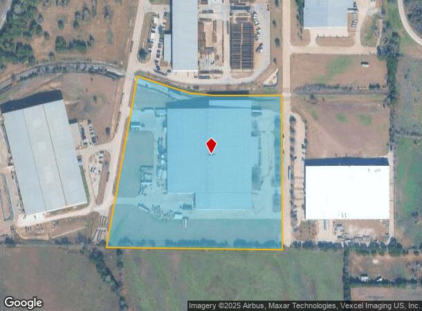 1585 High Meadows Way, Cedar Hill, TX Parcel Map