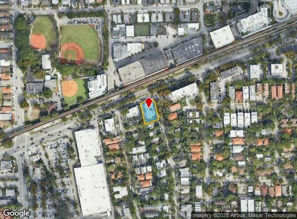  3050 S Dixie Hwy, Miami, FL Parcel Map