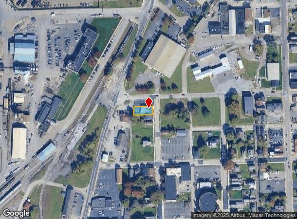  806 S Jefferson St, New Castle, PA Parcel Map
