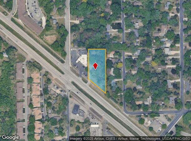  2833 Mounds View Blvd, Saint Paul, MN Parcel Map