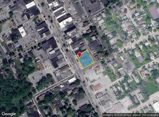 245 S Main St, Canandaigua, NY Parcel Map