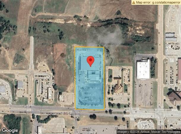  1600 Lonnie Abbott Blvd, Ada, OK Parcel Map