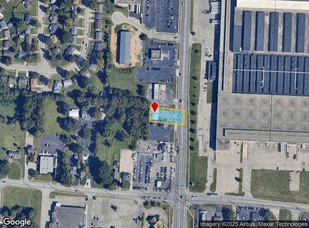  4545 Dixie Hwy, Fairfield, OH Parcel Map